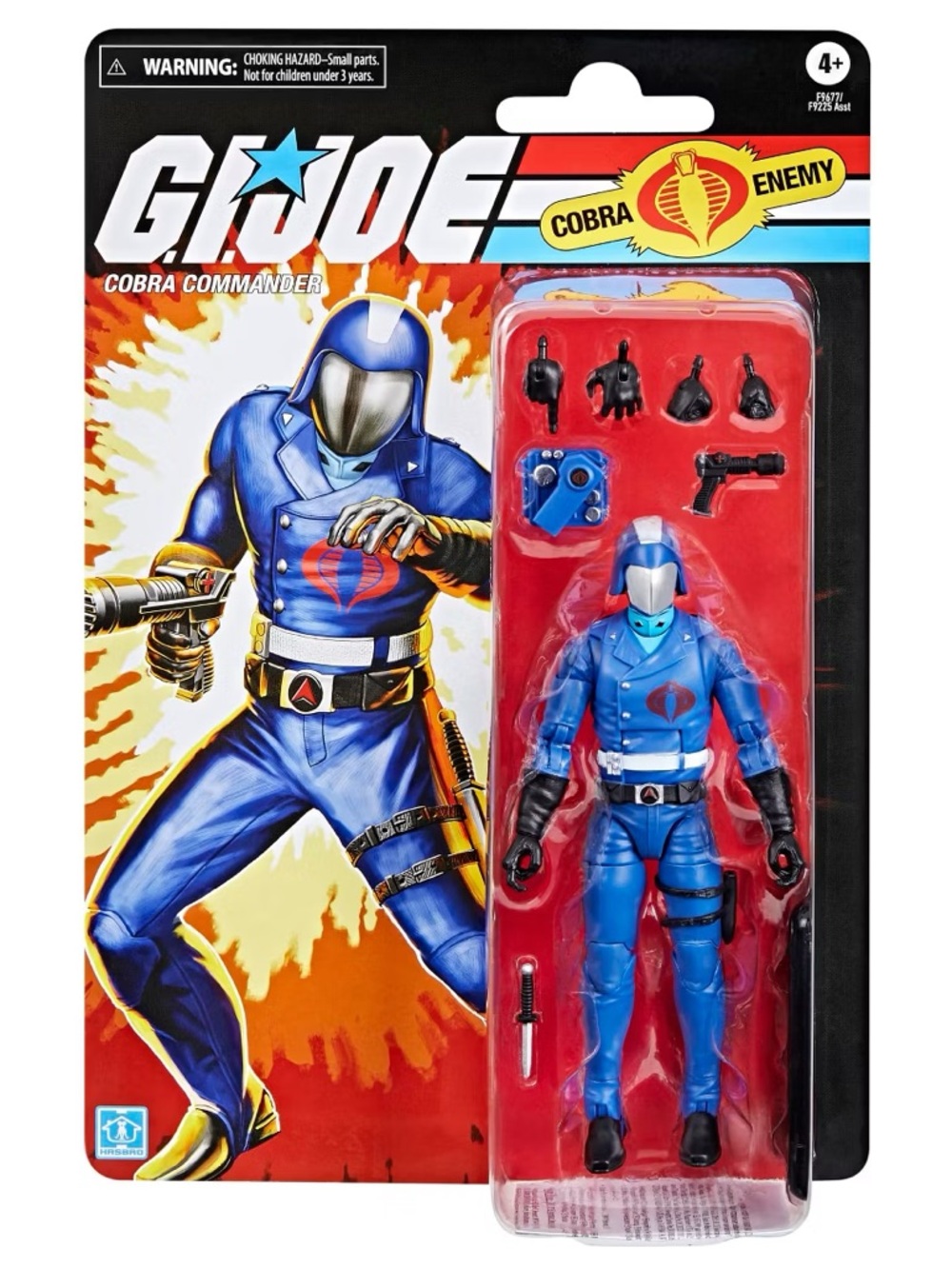 Cobra Commander Action Figure - Blue